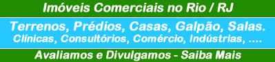 venda, avaliação e divulgação de imóveis comerciais no Rio/RJ